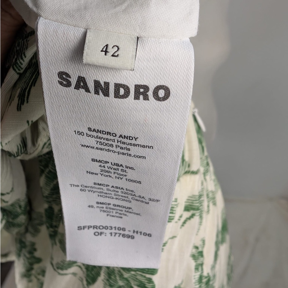 SANDRO ANNECY DRESS - Picture 7 of 7